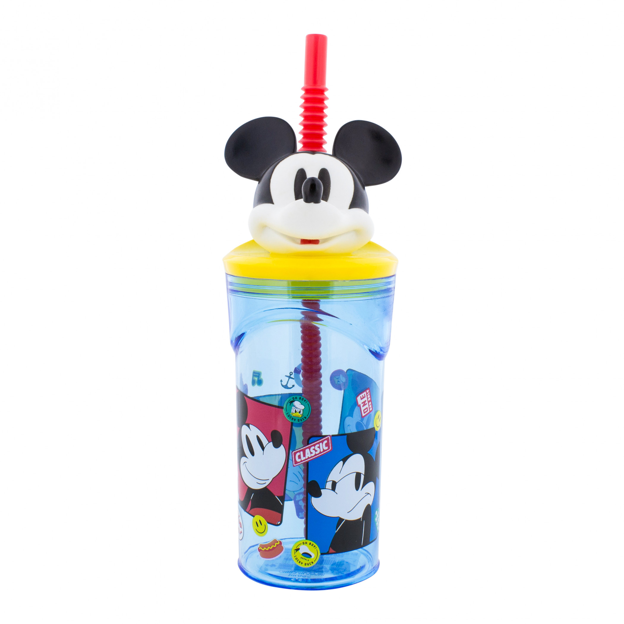 Mickey Mouse 3D Straw Tumbler